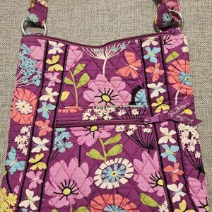 Rare Pattern Flutterby Vera Bradley Hipster Bag